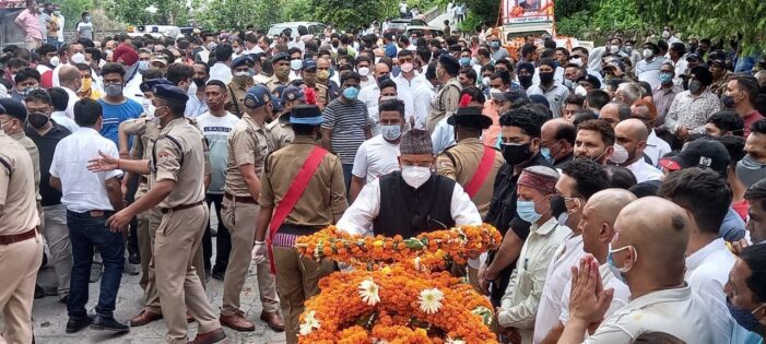 इंदिरा ह्दयेश पंचतत्व में विलीन