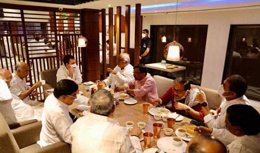 राहुल के चाय-नाश्ता पर पहुंचे नेताओं का कांग्रेस ने जताया आभार