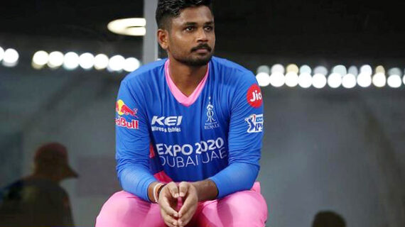 धीमी गेंदबाजी के लिए राजस्थान रॉयल्स के कप्तान सैमसन पर जुर्माना