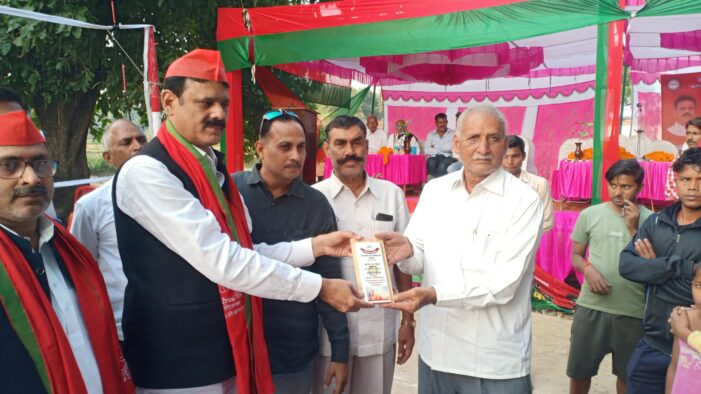 क्षेत्र के कई राष्ट्रीय खिलाड़ियों को किया गया सम्मानित