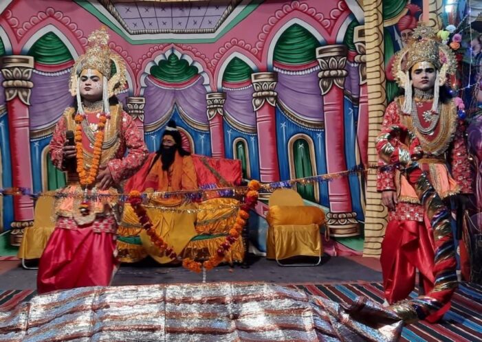 रावण-बाणासुर संवाद सुन रोमांचित हो उठे दर्शक