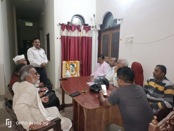पत्रकारो ने गणेश शंकर विद्यार्थी को किया याद पत्रकारो ने गणेश शंकर विद्यार्थी को किया याद