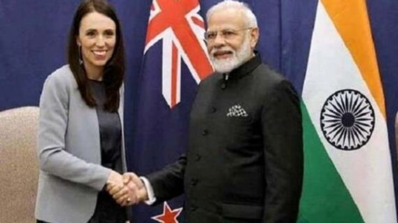 न्यूजीलैंड की पीएम जैसिंडा अर्डर्न ने पीएम मोदी को दिया न्यूजीलैंड आने का आमंत्रण