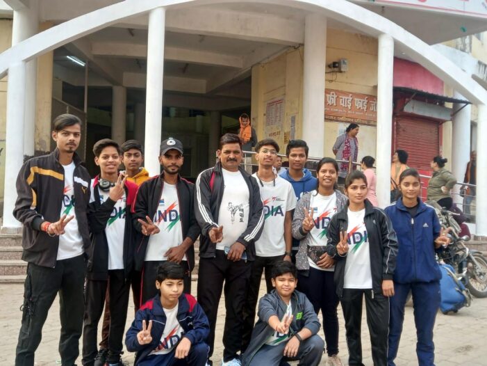 ताइक्वांडो नेशनल चैपियनशिप के लिए टीम रवाना ताइक्वांडो नेशनल चैपियनशिप के लिए टीम रवाना