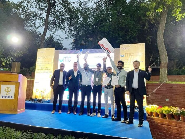 एनटीपीसी विंध्याचल की टीम अभ्युदय ने जीता ,ग्लोबल मैनेजमेंट चैलेंज 2022 का खिताब