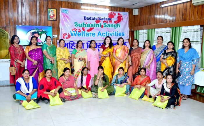 आवासीय परिसर की महिलाओं हेतु विशेष कार्यशाला का हुआ आयोजन