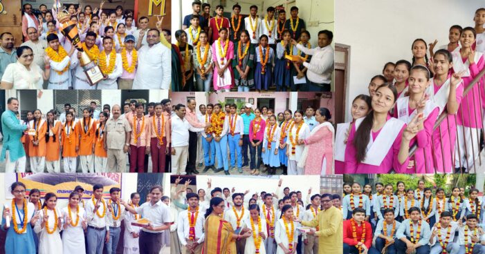 इंटरमीडिएट परीक्षा में प्रदेश की टाॅप टेन सूची में जिले के सात छात्र शुभार