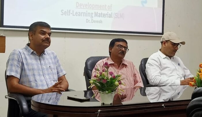 सरल विधा में लिखी जाए स्व अध्ययन सामग्री- प्रोफेसर आशुतोष गुप्ता