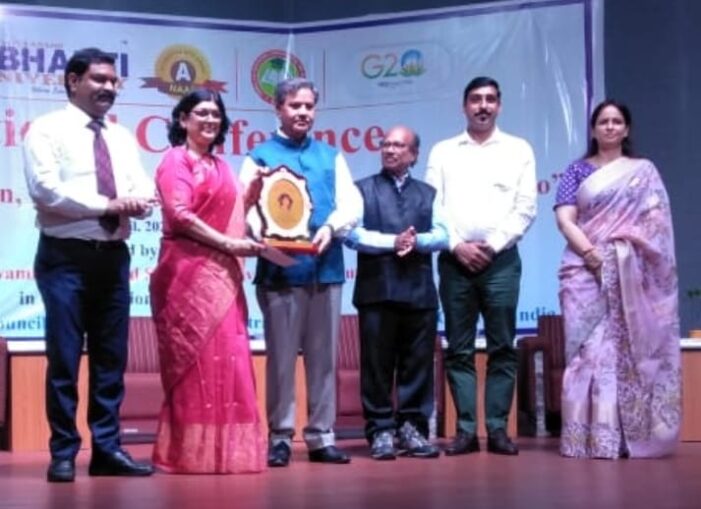 मुविवि की कुलपति प्रोफेसर सीमा सिंह इंटरनेशनल अवॉर्ड फॉर वूमेन आइकॉन- 2023 से सम्मानित