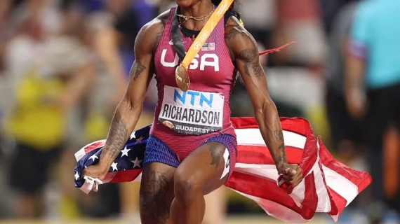 शाकैरी विश्व की सबसे तेज महिला एथलीट बनी