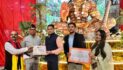 50 हजार से अधिक पत्थरों से साकार हुई 24 फीट ऊंची भव्य हनुमान प्रतिमा,प्रतिमा पर अंकित राम-राम देता मूर्ति को भव्य स्वरूप